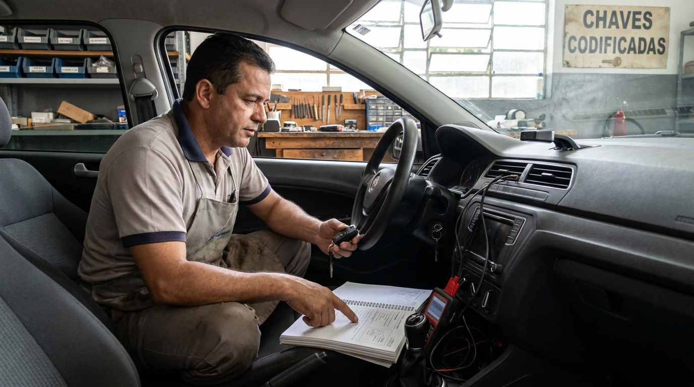 Chave Codificada profissional em Uberlândia‑MG