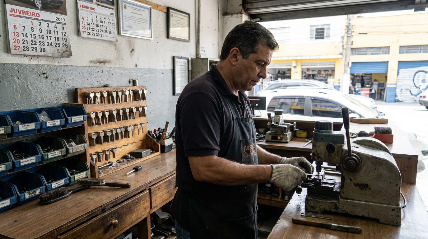 Confecção de Chave Automotiva perto de mim em Uberlândia‑MG